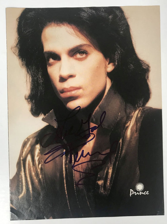 Prince (d. 2016) Signed Autographed 8x10 Magazine Photo - Mueller Authenticated