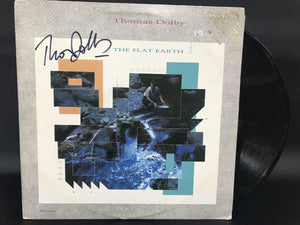 Thomas Dolby Signed Autographed "The Flat Earth" Record Album - Lifetime COA