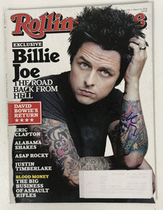 Billie Joe Armstrong Signed Autographed Complete "Rolling Stone" Magazine - Lifetime COA
