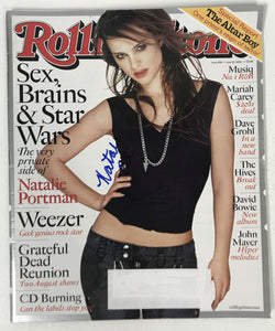 Natalie Portman Signed Autographed Complete "Rolling Stone" Magazine - Lifetime COA