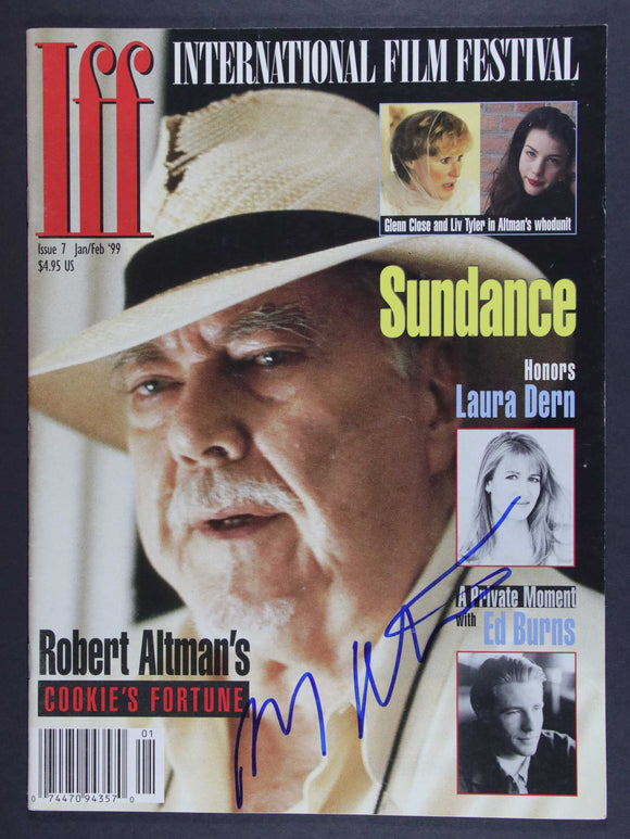 Robert Altman (d. 2006) Signed Autographed Complete 