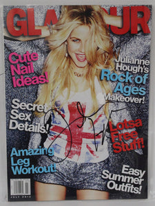 Julianne Hough Signed Autographed Complete "Glamour" Magazine - Lifetime COA