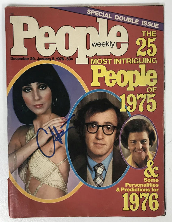 Cher Signed Autographed Complete 