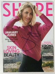 January Jones Signed Autographed Complete "Shape" Magazine - Lifetime COA