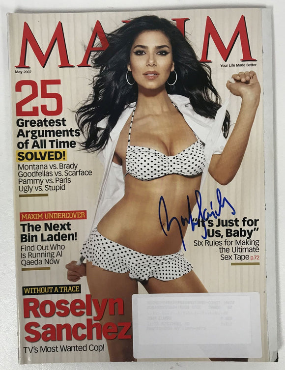 Roselyn Sanchez Signed Autographed Complete 