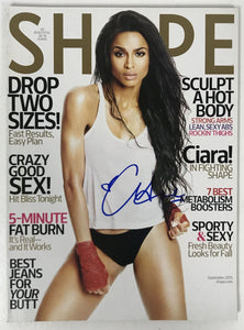 Ciara Signed Autographed Complete "Shape" Magazine - Lifetime COA