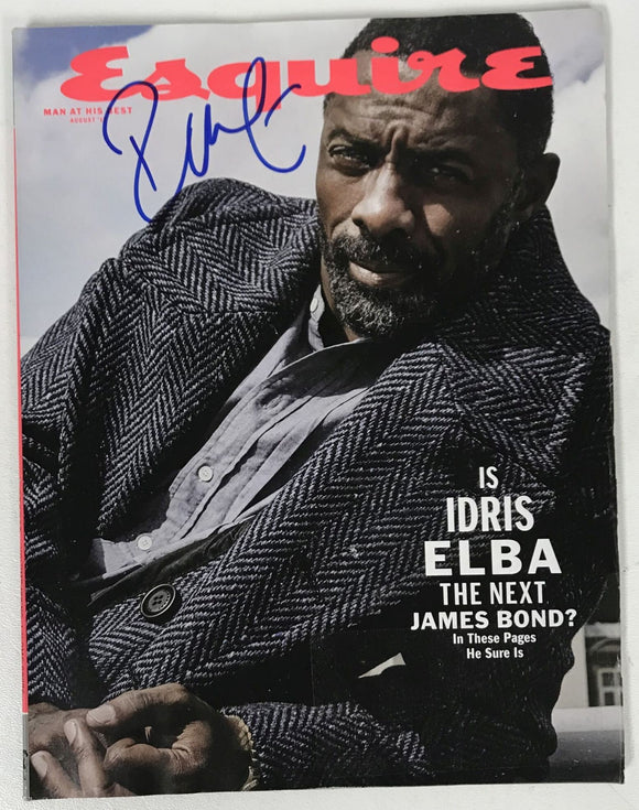 Idris Elba Signed Autographed Complete 