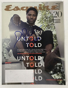 David Washington Signed Autographed Complete "Esquire" Magazine - Lifetime COA