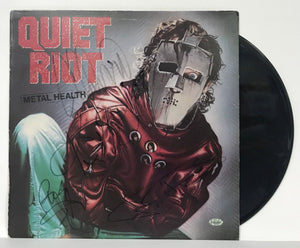 Quiet Riot Band Signed Autographed "Metal Health" Record Album - Lifetime COA