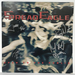 Spread Eagle Band Signed Autographed "Welcome to the Public" 12x12 Promo Photo - Lifetime COA