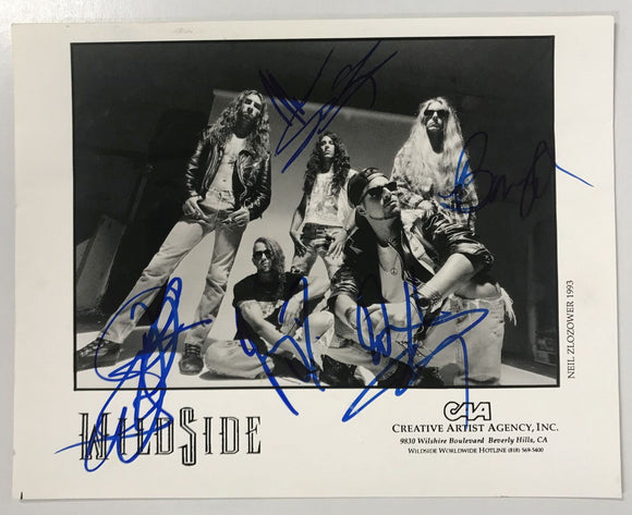 Wildside Band Signed Autographed 8x10 Photo - Lifetime COA