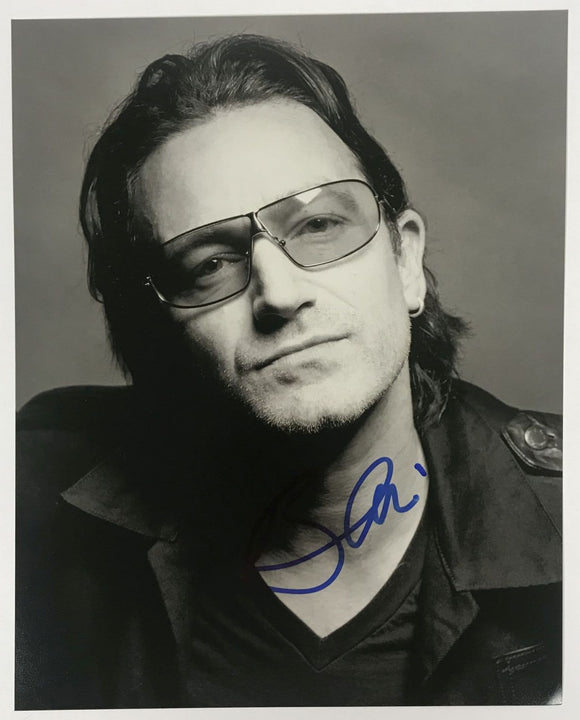 Bono Signed Autographed 