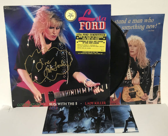 Lita Ford Signed Autographed 