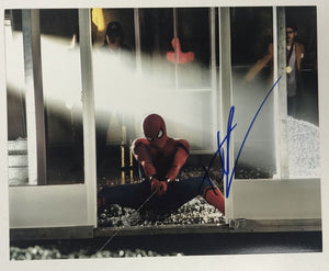 Tom Holland Signed Autographed "Spider-Man" Glossy 8x10 Photo - Lifetime COA