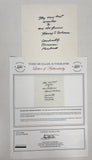 Norman Rockwell (d. 1978) Signed Autographed Vintage 6x6 Letter - Lifetime COA