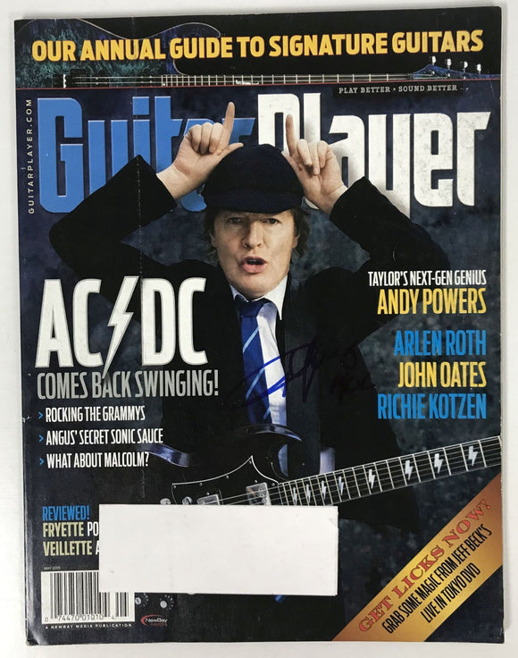 Angus Young Signed Autographed Complete 