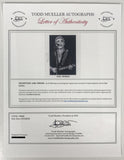 Carl Perkins (d. 1998) Signed Autographed Vintage Glossy 8x10 Photo - Todd Mueller COA