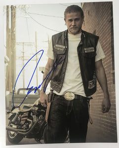 Charlie Hunnam Signed Autographed "Sons of Anarchy" Glossy 11x14 Photo - Lifetime COA