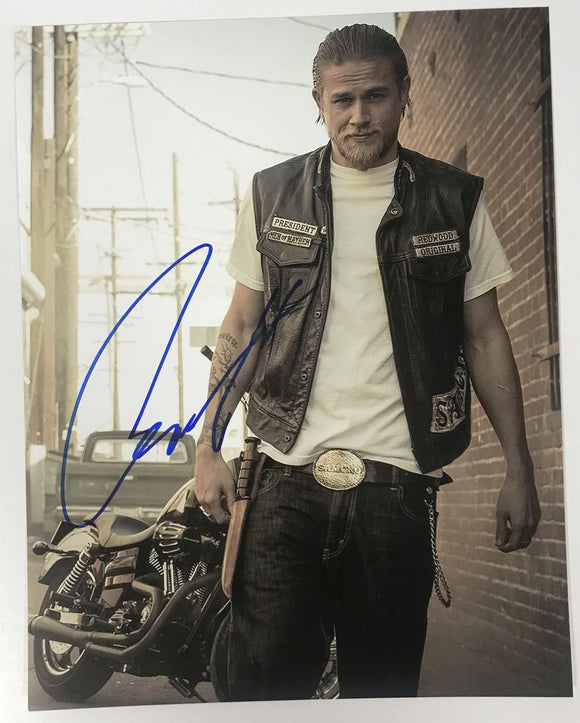 Charlie Hunnam Signed Autographed 