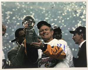 Dick Vermeil Signed Autographed Glossy 11x14 Photo - St. Louis Rams