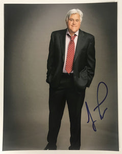 Jay Leno Signed Autographed Glossy 11x14 Photo - Lifetime COA