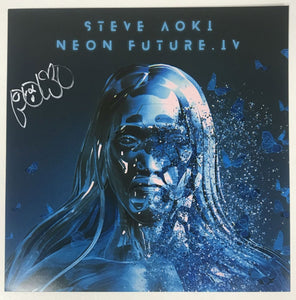 Steve Aoki Signed Autographed "Neon Future" 12x12 Promo Photo - Lifetime COA