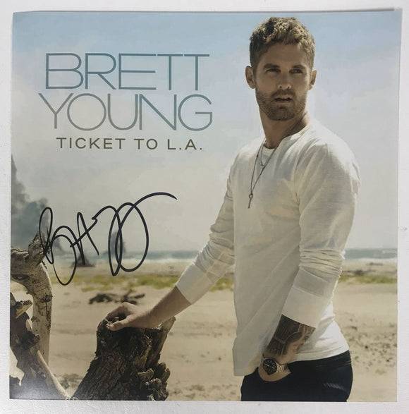 Brett Young Signed Autographed 