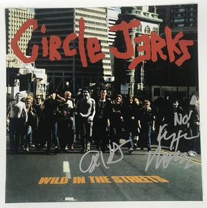 Keith Morris & Greg Hetson Signed Autographed "Circle Jerks" 12x12 Photo - Lifetime COA
