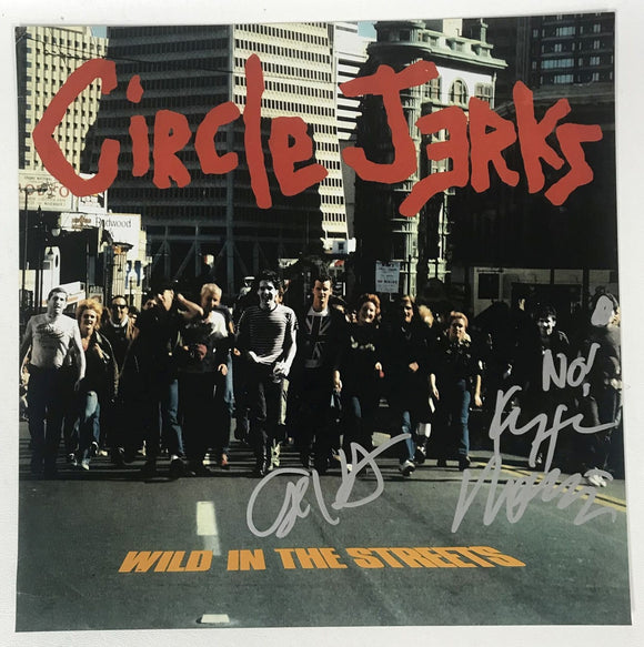 Keith Morris & Greg Hetson Signed Autographed 