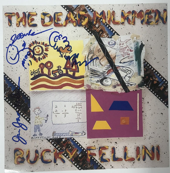 The Dead Milkmen Band Signed Autographed 