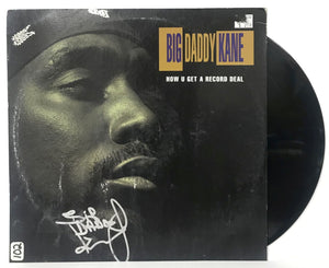 Big Daddy Kane Signed Autographed "How You Get a Record Deal" Record Album - Lifetime COA