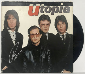 Todd Rundgren Signed Autographed "Utopia" Record Album - Lifetime COA