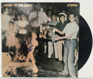 Todd Rundgren Signed Autographed "Utopia" Swing to the Right Record Album - Lifetime COA