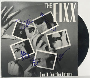 The Fixx Band Signed Autographed "Built for the Future" Record Album - Lifetime COA