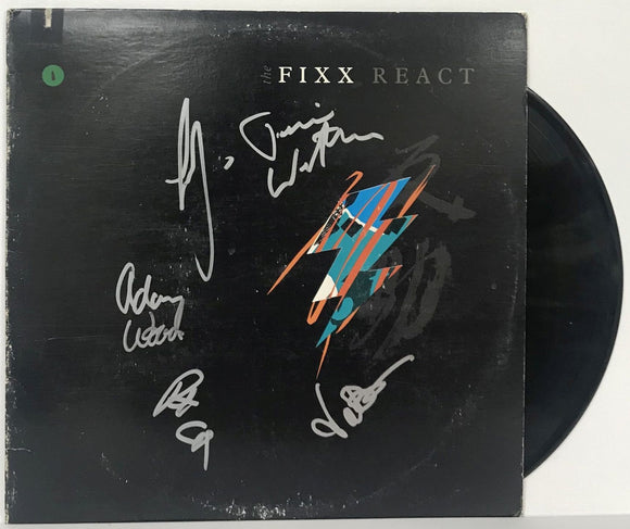 The Fixx Band Signed Autographed 