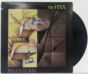 The Fixx Band Signed Autographed "Phantoms" Record Album - Lifetime COA