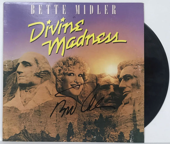 Bette Midler Signed Autographed 