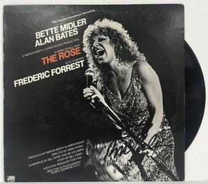 Bette Midler Signed Autographed "The Rose" Soundtrack Record Album - Lifetime COA