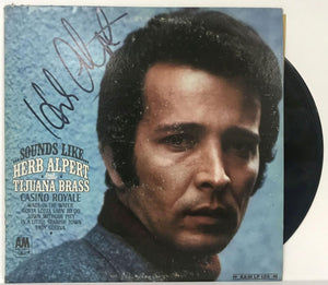 Herb Alpert Signed Autographed "Casino Royale" Record Album - Lifetime COA