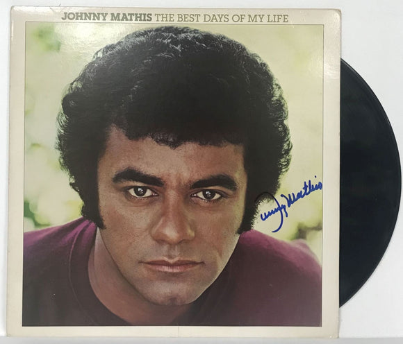 Johnny Mathis Signed Autographed 