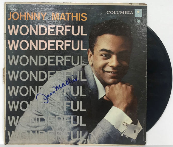 Johnny Mathis Signed Autographed 