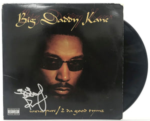 Big Daddy Kane Signed Autographed "Uncut, Pure" Record Album - Lifetime COA