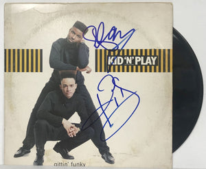 Kid & Play Signed Autographed "Gittin Funky" Record Album - Lifetime COA