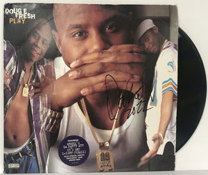 Doug E. Fresh Signed Autographed "Play" Record Album - Lifetime COA