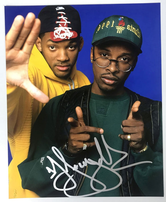 DJ Jazzy Jeff Signed Autographed Glossy 8x10 Photo - Lifetime COA