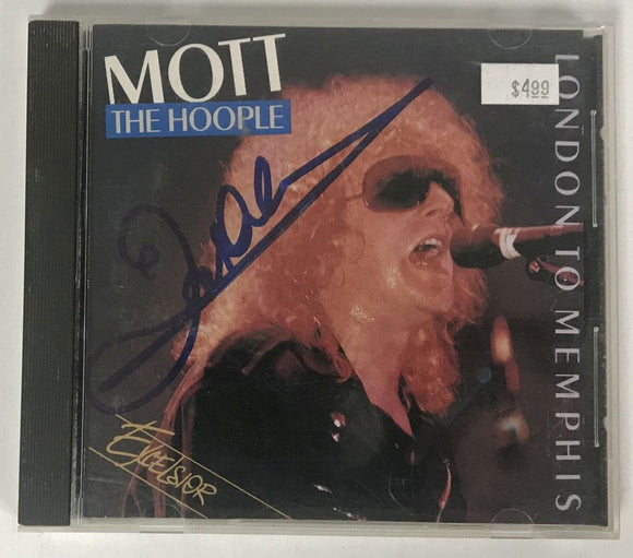 Ian Hunter Signed Autographed 