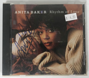 Anita Baker Signed Autographed "Rhythm of Love" CD Compact Disc - Lifetime COA