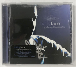 Baby Face Signed Autographed "Greatest Hits" CD Compact Disc - Lifetime COA
