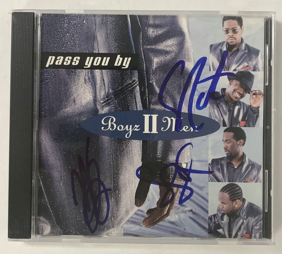 Boyz II Men Group Signed Autographed 