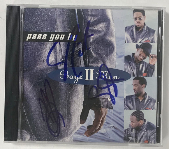 Boyz II Men Group Signed Autographed 